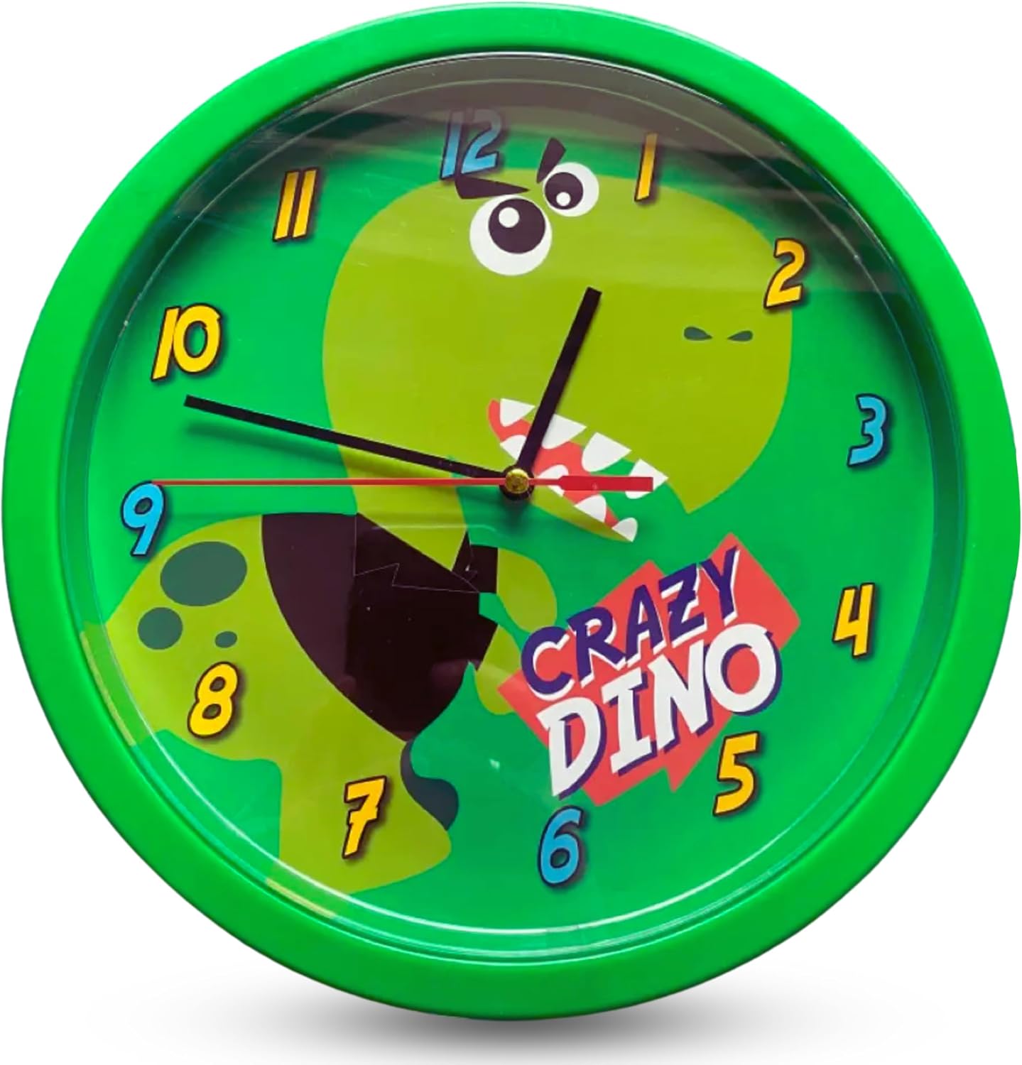 Kids Round Wall Clock 25cm
