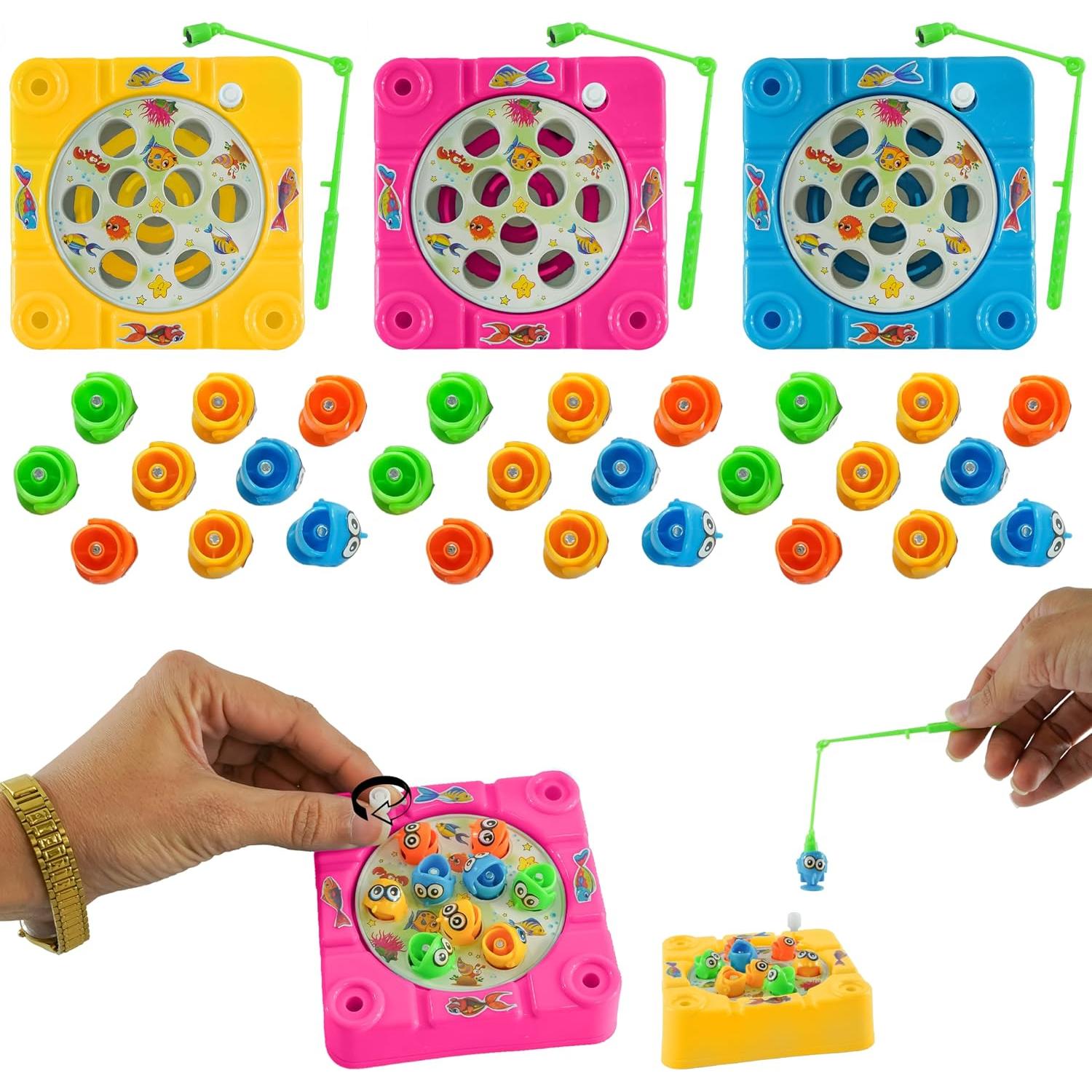 10cm Plastic Let's Go Fishing Game