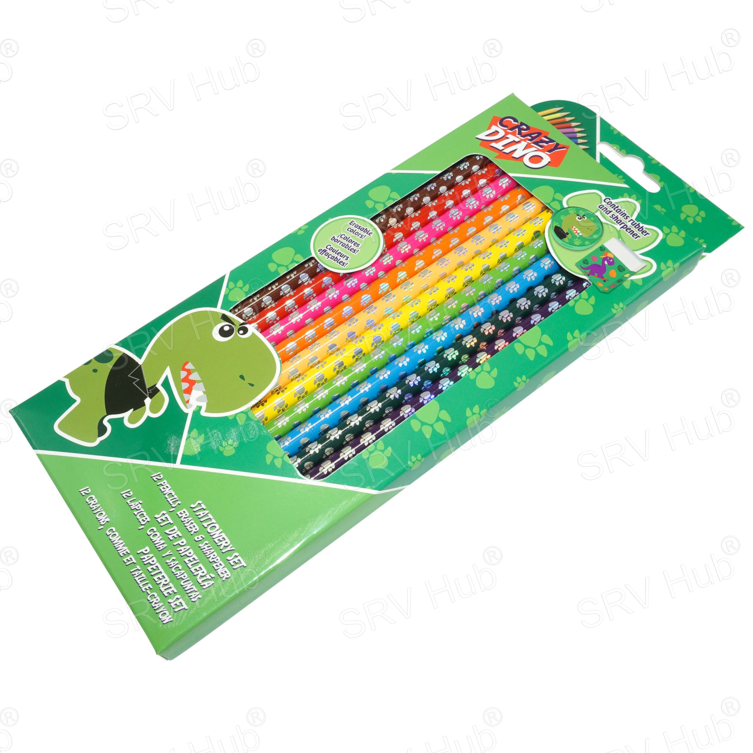 14Pcs Colouring Pencil Set - Assorted