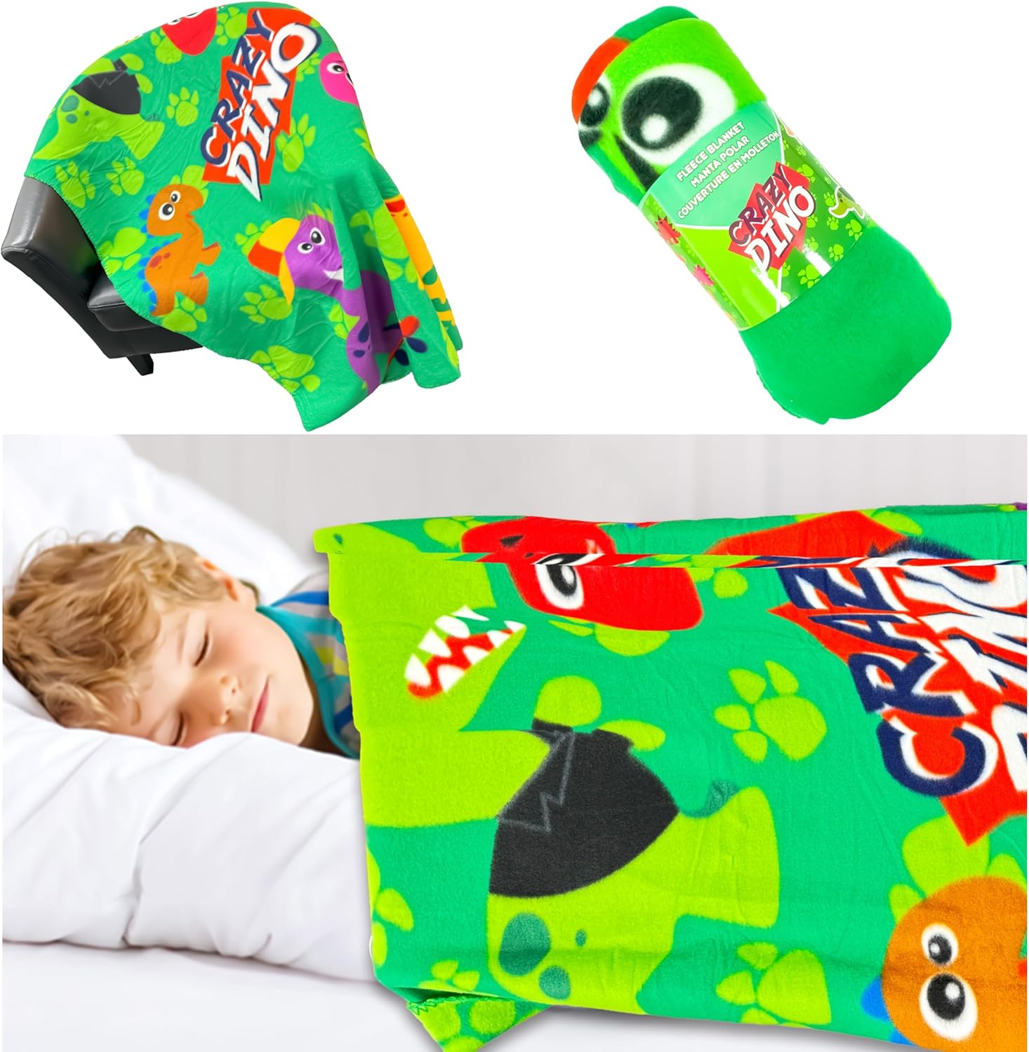 Fleece Throw Blanket 150x100cm