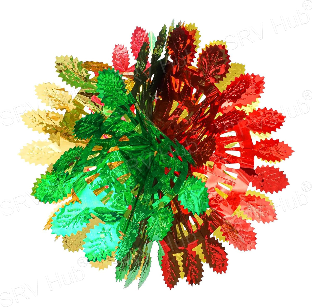 60cm Christmas Foil Hanging Decorations