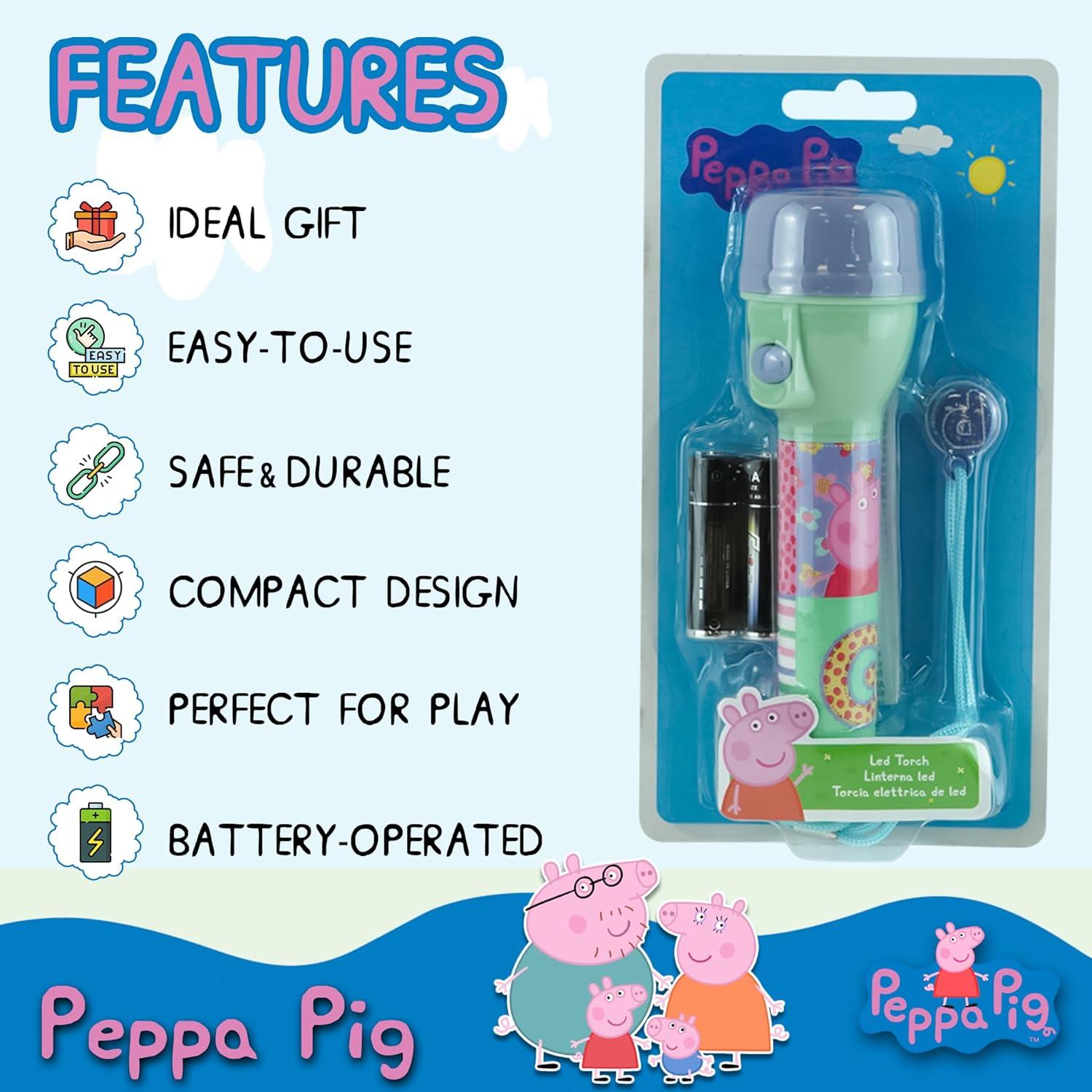 Kids LED Big Torch – Flashlight with Lanyard - Assorted