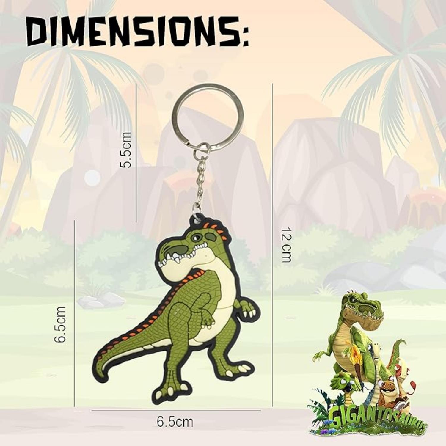 Gigantosaurus Giganto Keychain for Kids Bike Keyring - Assorted
