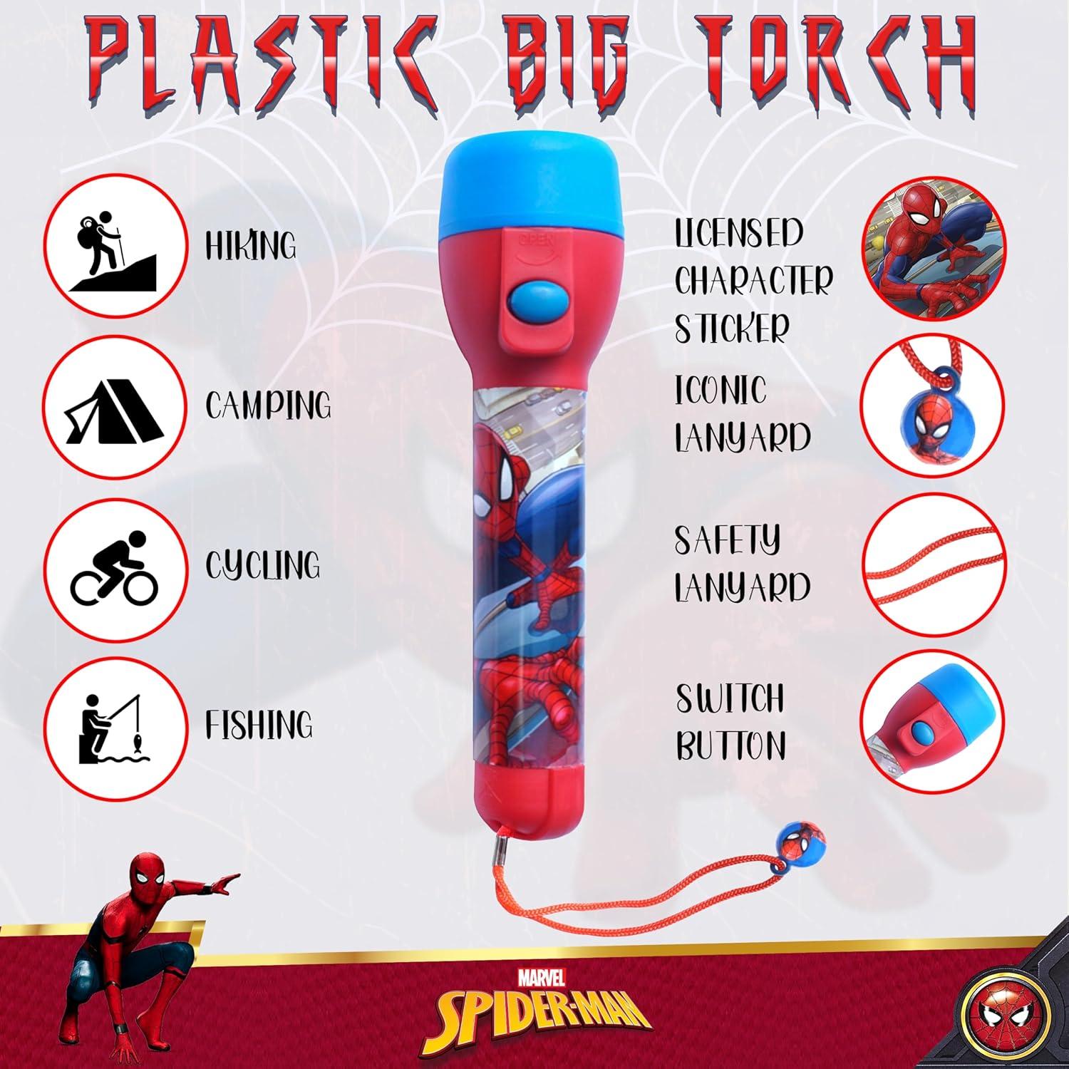 Kids LED Big Torch – Flashlight with Lanyard - Assorted