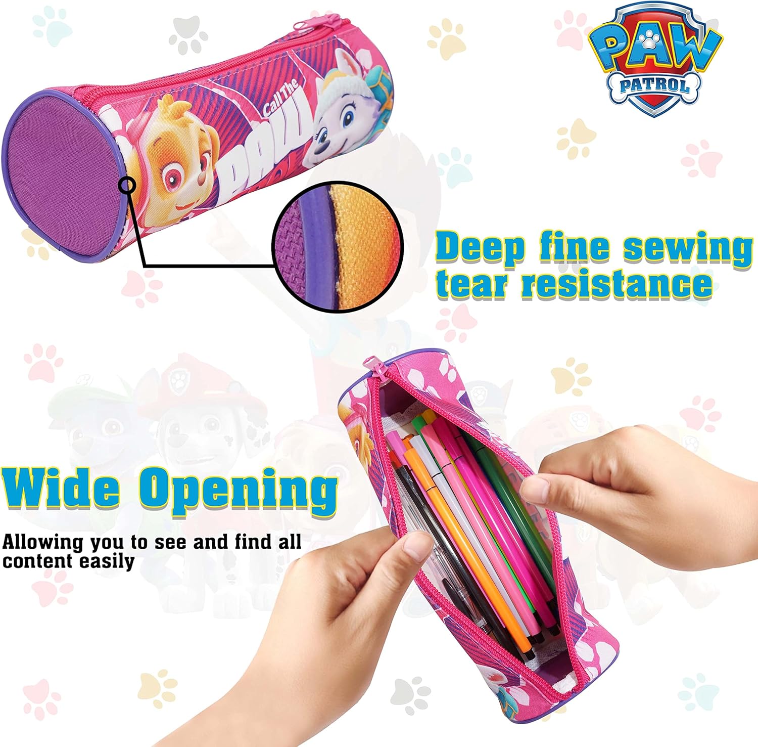Premium Barrel Pencil Case 22cm