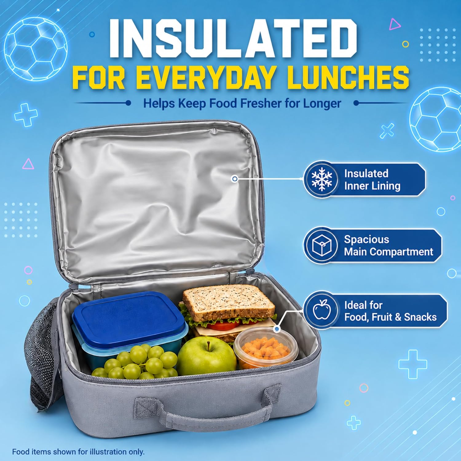 Kids Insulated Lunch Bags