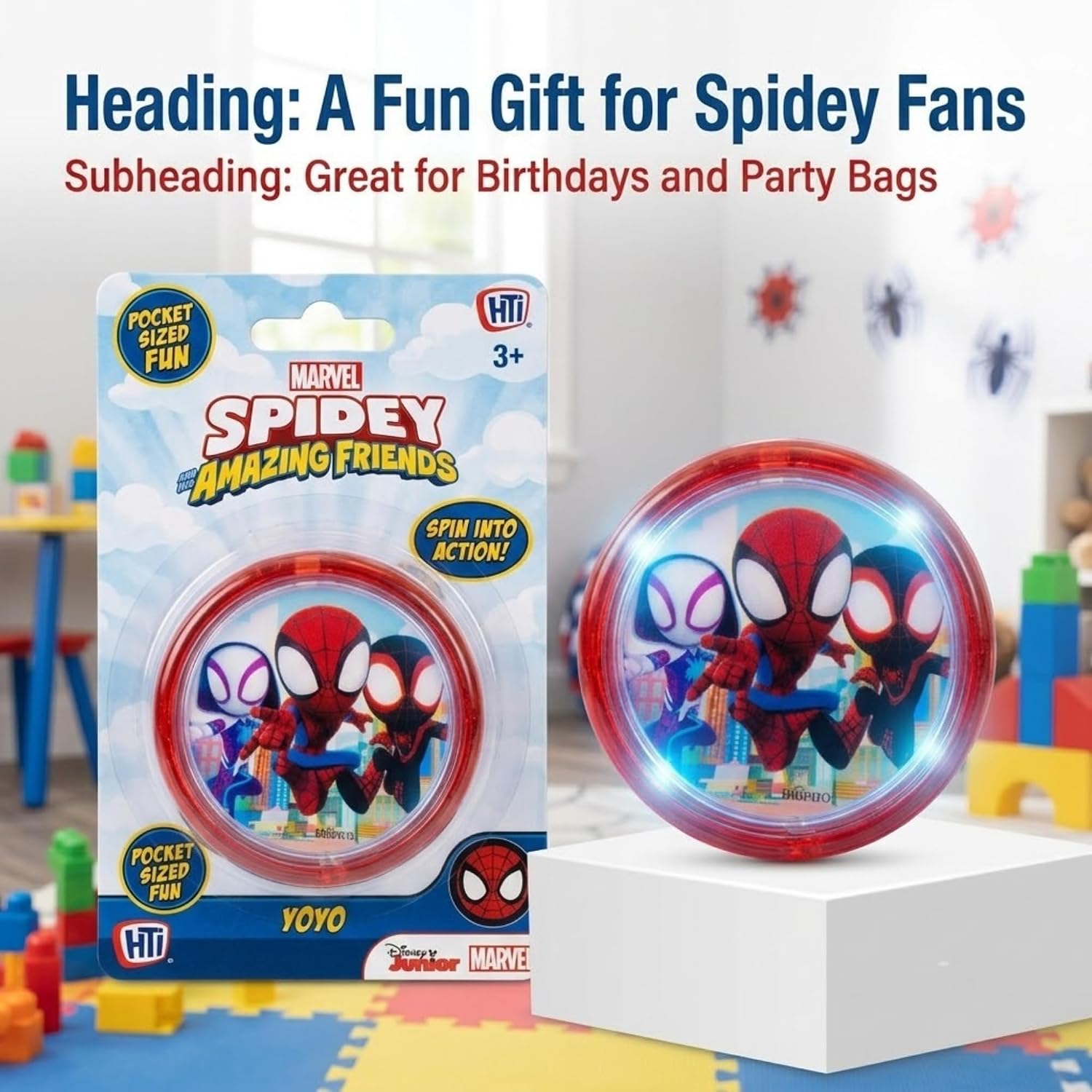 LED Glow YoYo for Kids – 5.5cm