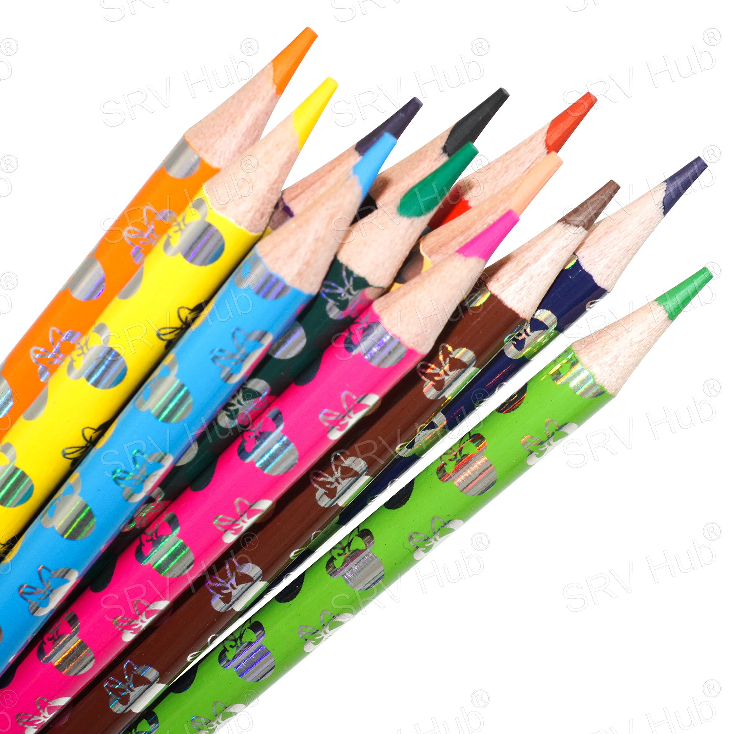 14Pcs Colouring Pencil Set - Assorted
