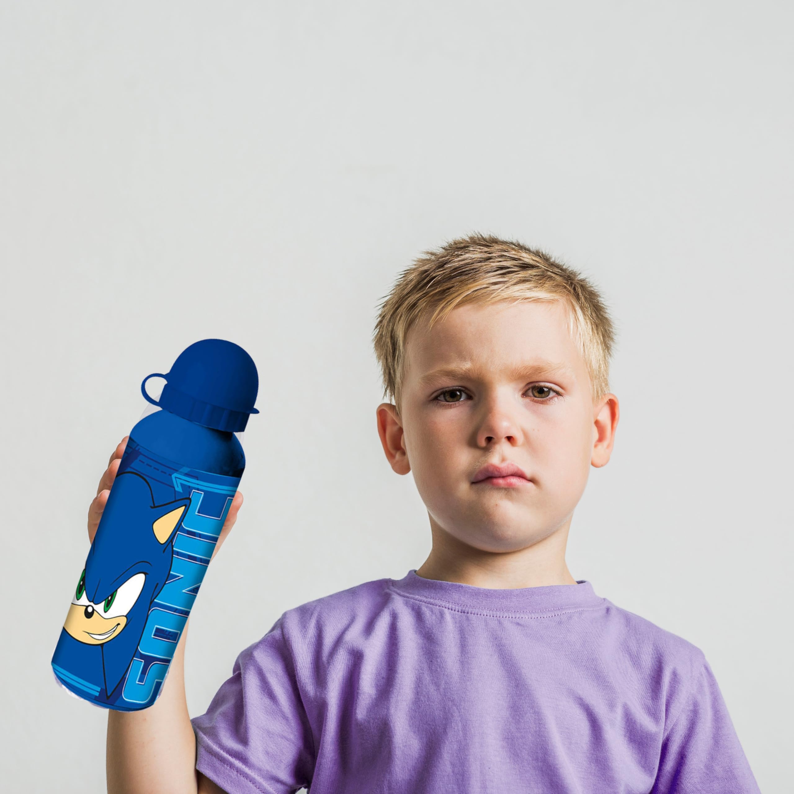 500ml Aluminium Water Bottle Sonic- (Yellow)