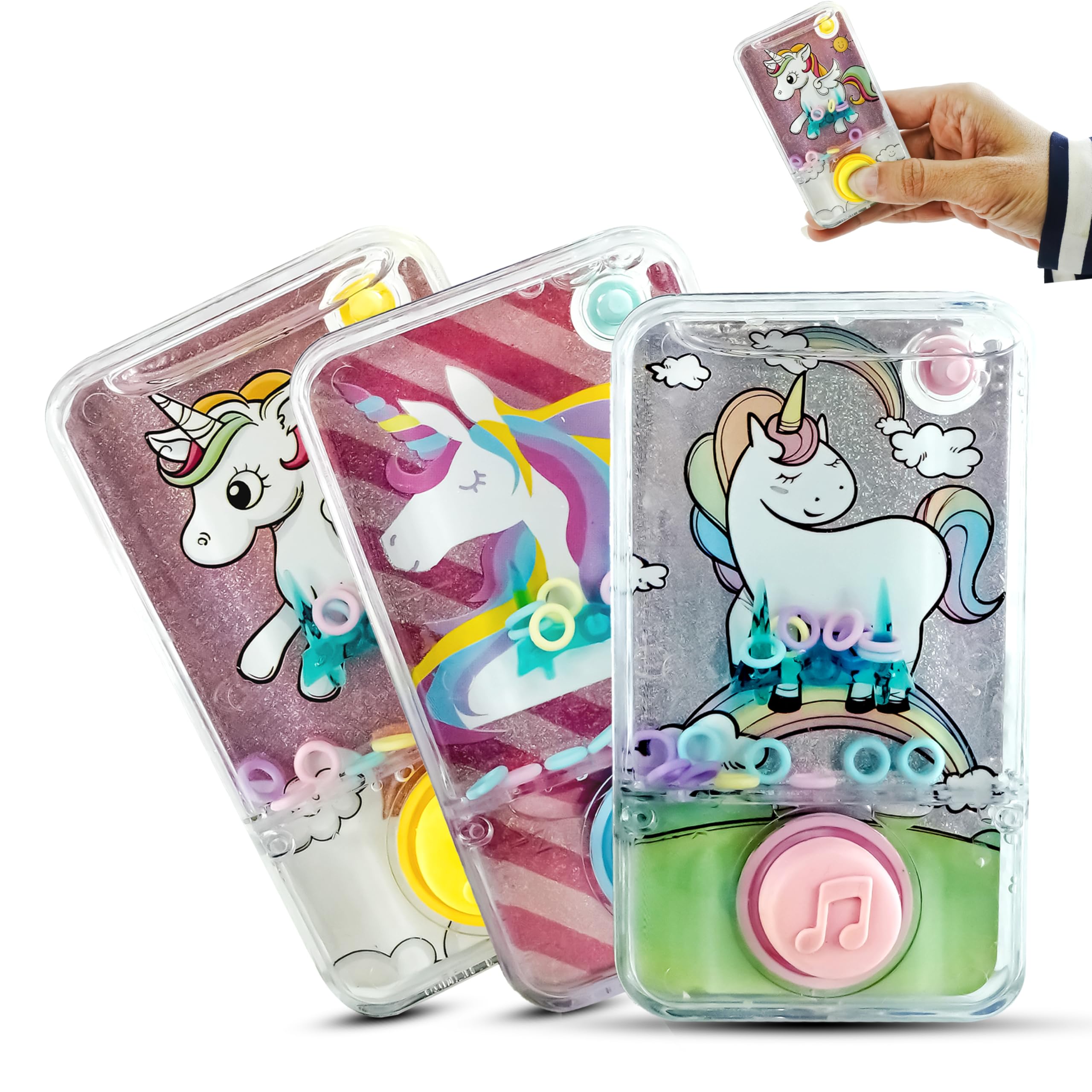 Water Ring Toss Game for Kids, Unicorn Water Hoop Toy