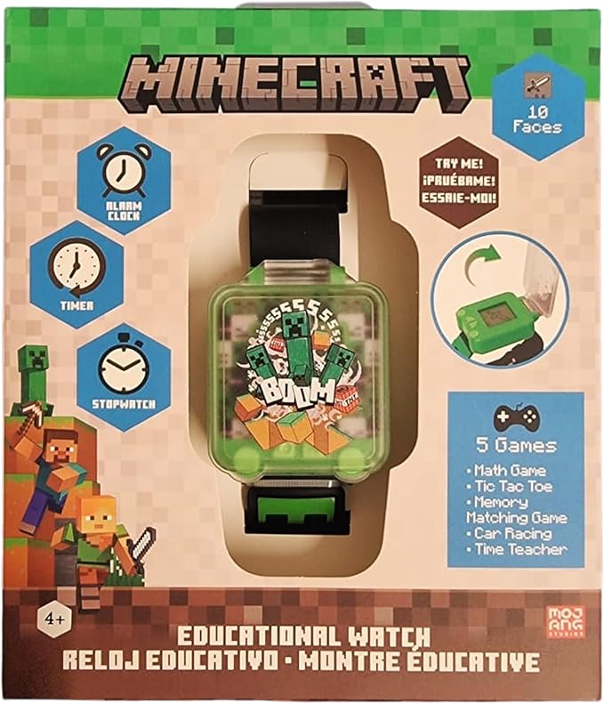 Minecraft Kids Licensed Educational Smart Watch – view 6