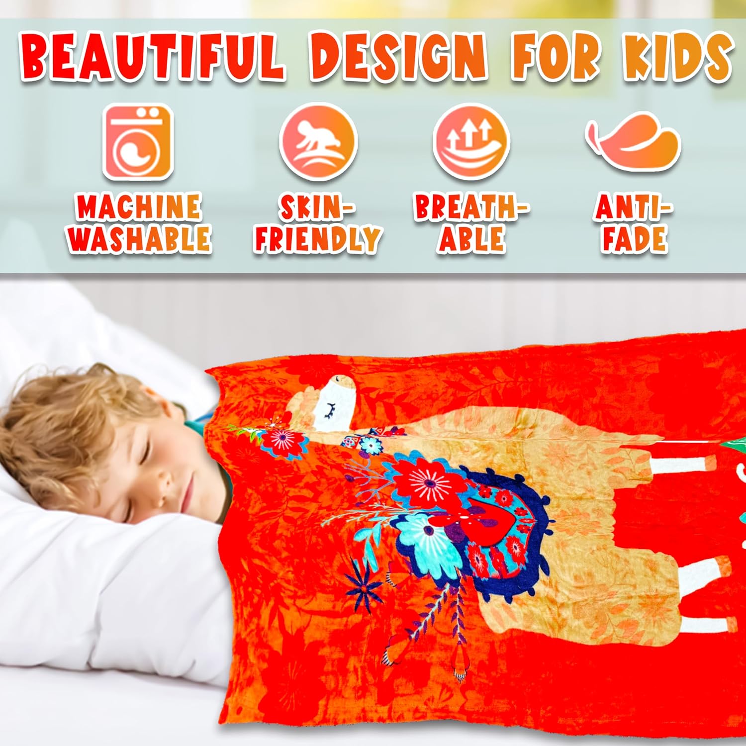 Fleece Throw Blanket 150x100cm