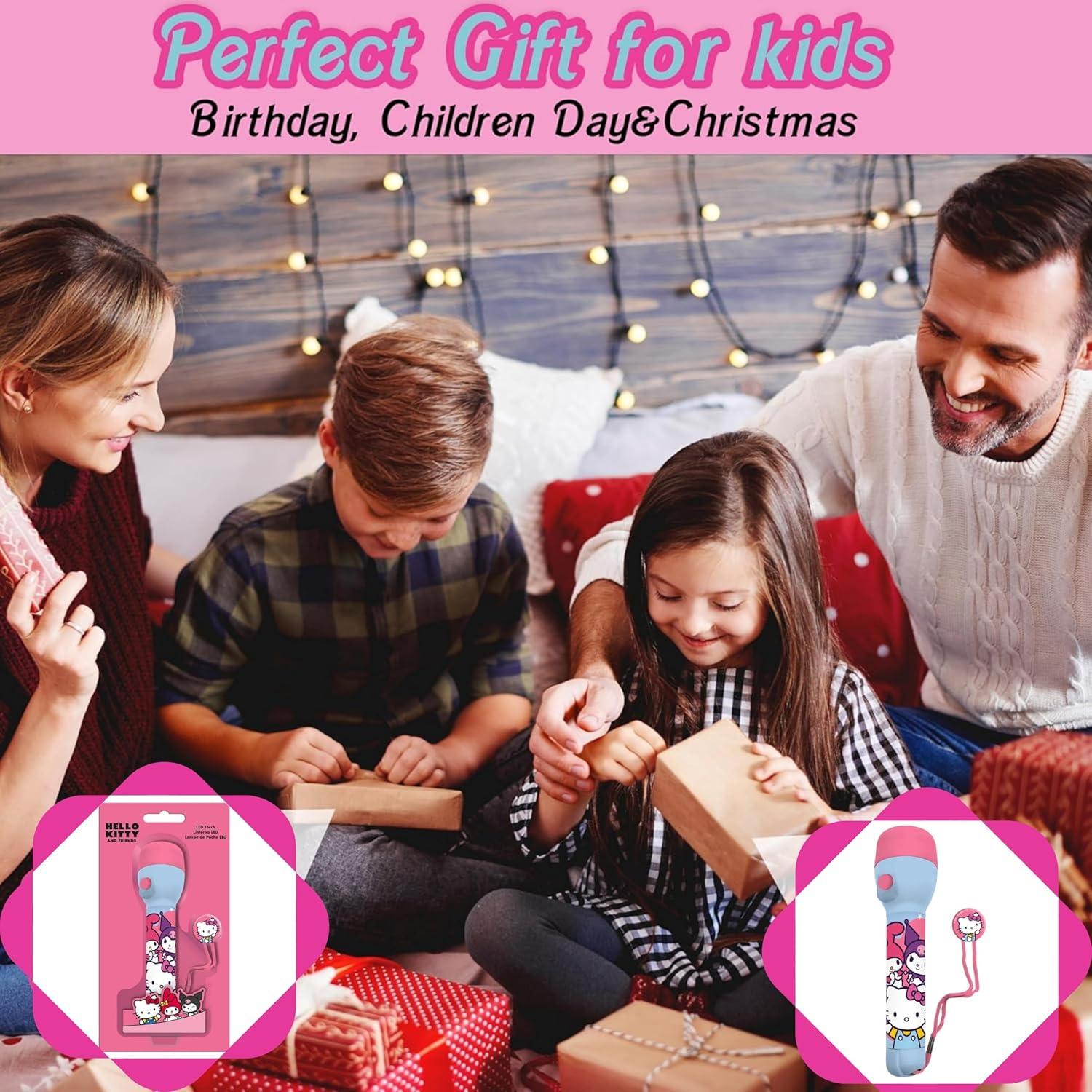 Kids LED Big Torch – Flashlight with Lanyard - Assorted
