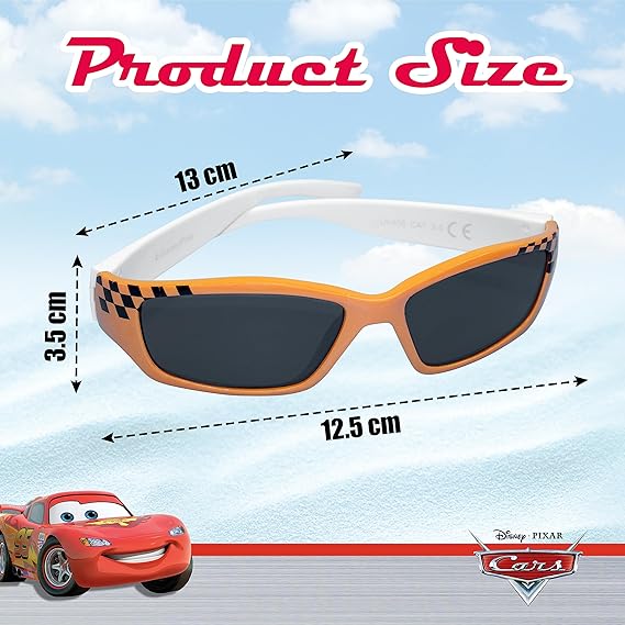 Cars UV400 Sunglasses Kids 3-8 Years