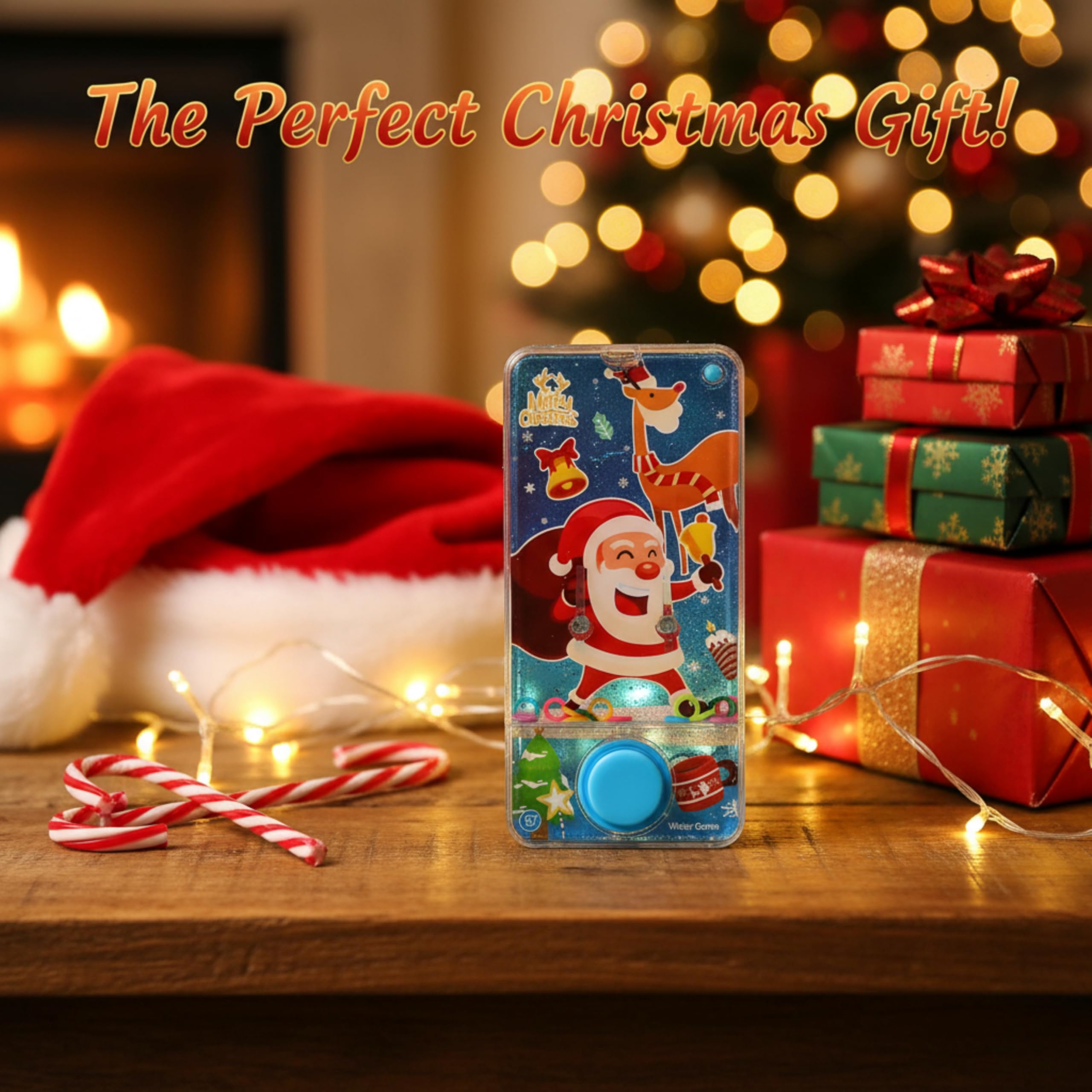Christmas Water Game with Rings - 1x Random