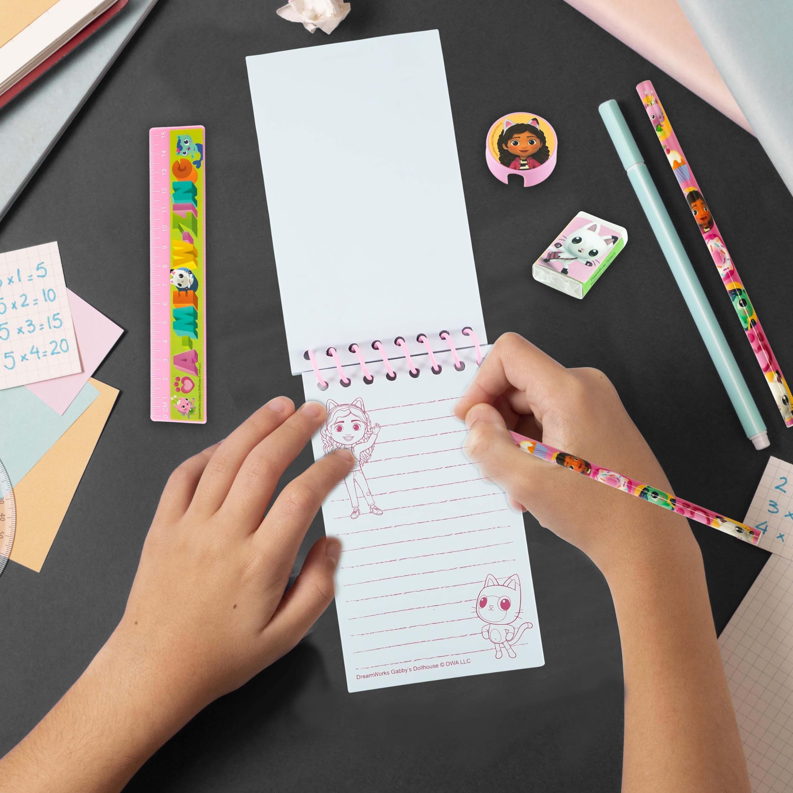 5PCs School Stationery Set - Assorted