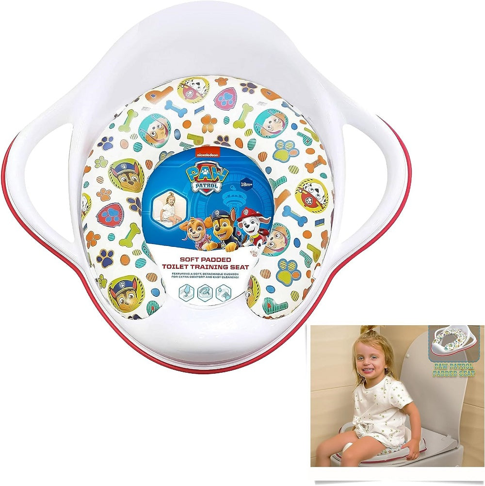 Paw Patrol Soft Padded Training Seat with High Back & Handles