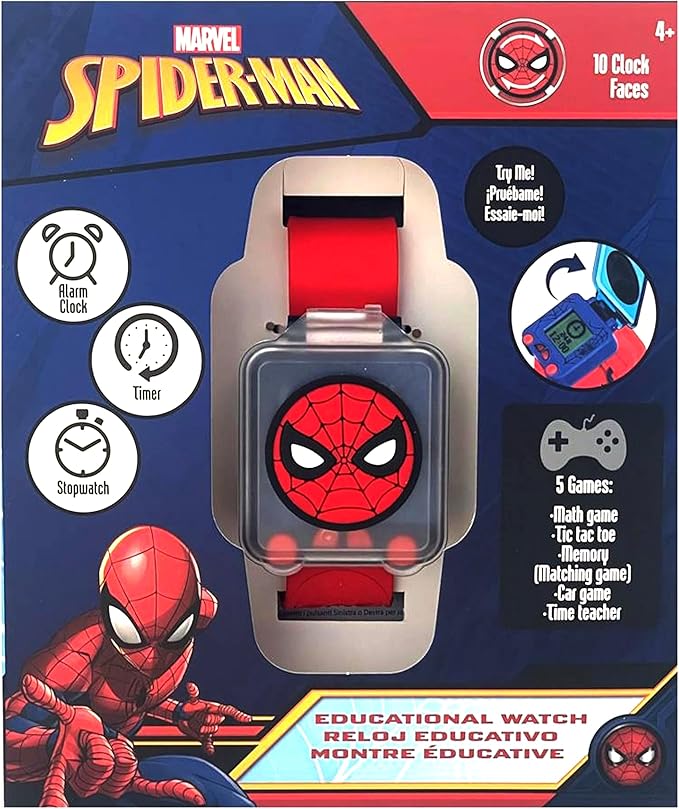 Spider-Man Kids Licensed Educational Smart Watch – view 5