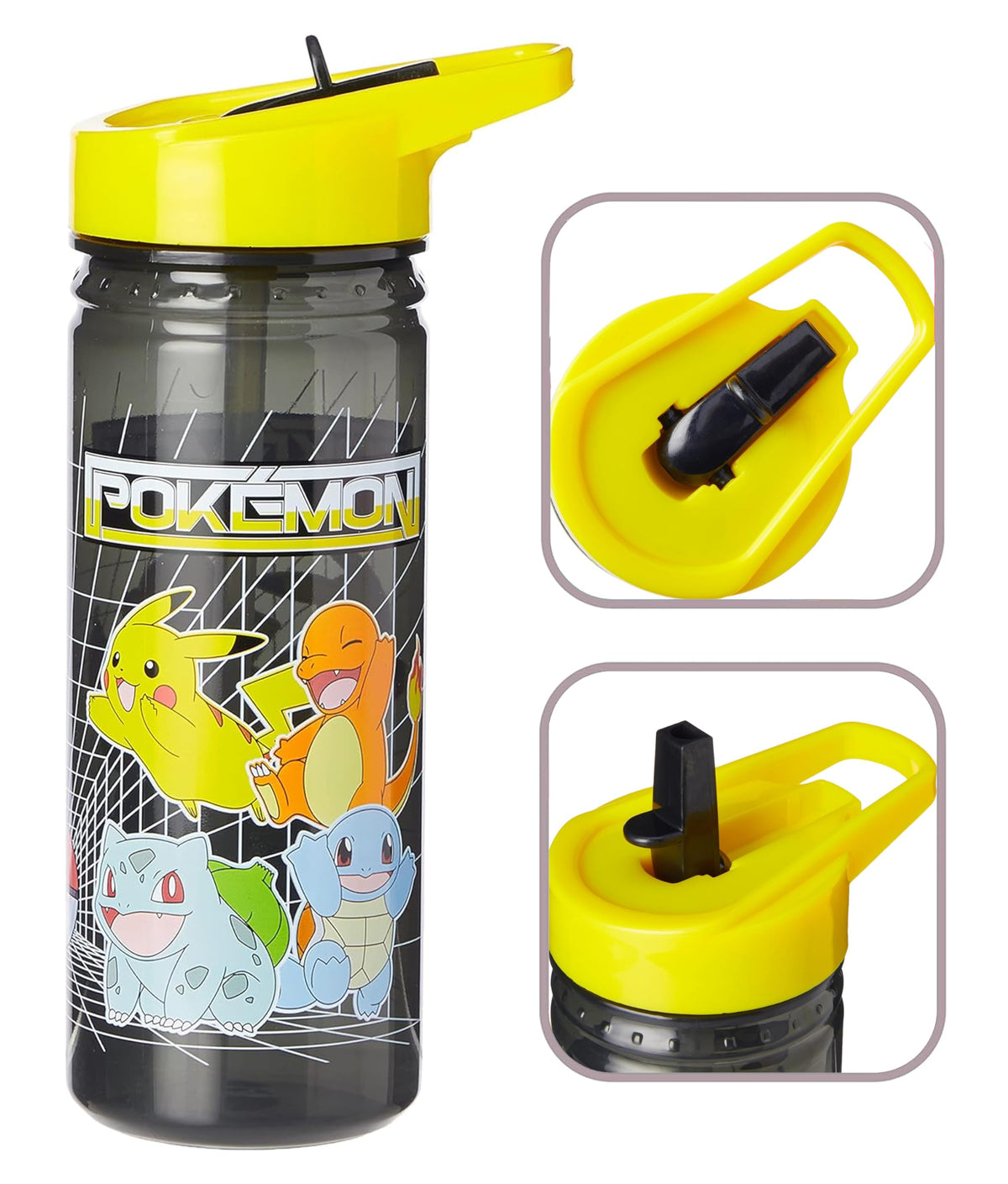 Pokémon Kids Licensed 600ML Plastic Drinking Bottle – view 6