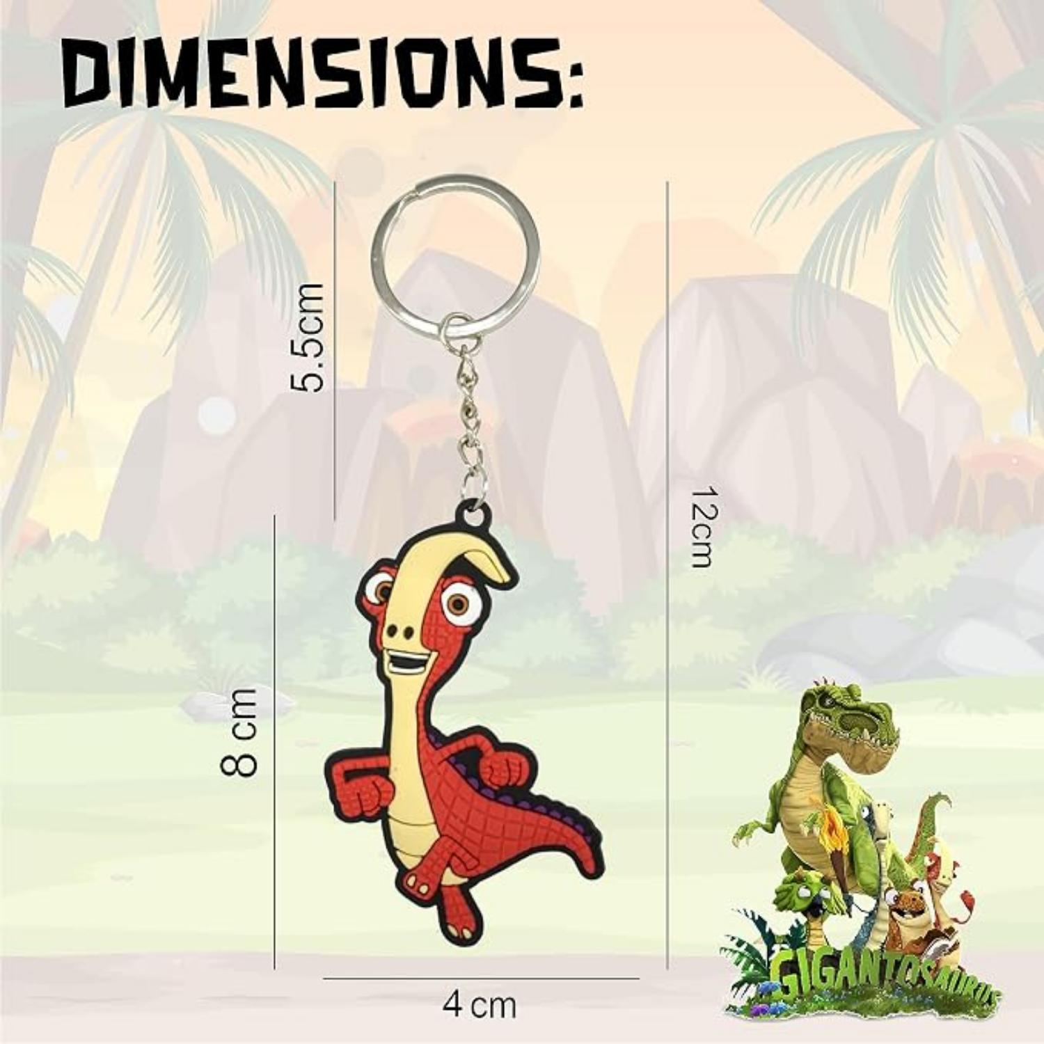 Gigantosaurus Giganto Keychain for Kids Bike Keyring - Assorted