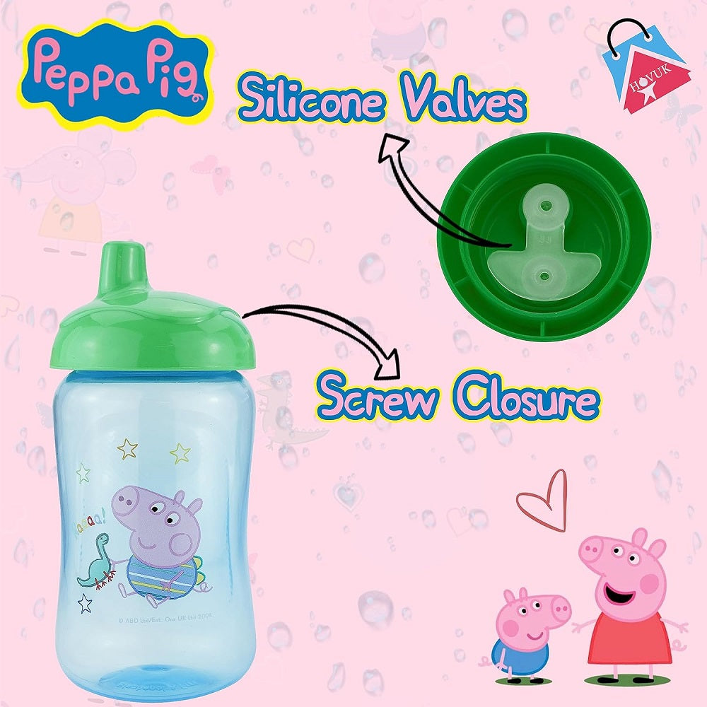George Pig Non Spill Toddler Spout Beaker (Blue)