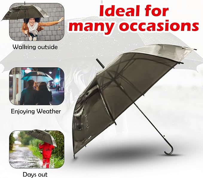Black Kids Licensed Classic Umbrella 70cm – view 4