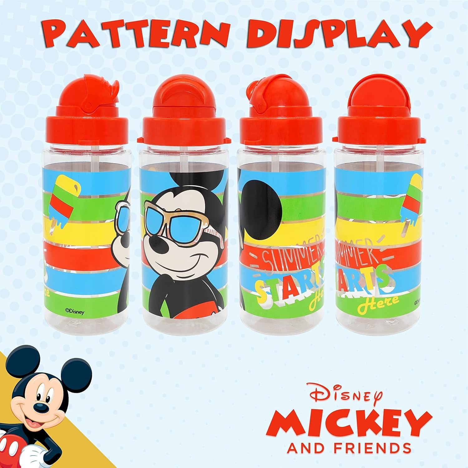 500ml Tritan Water Bottle with Strap for Children