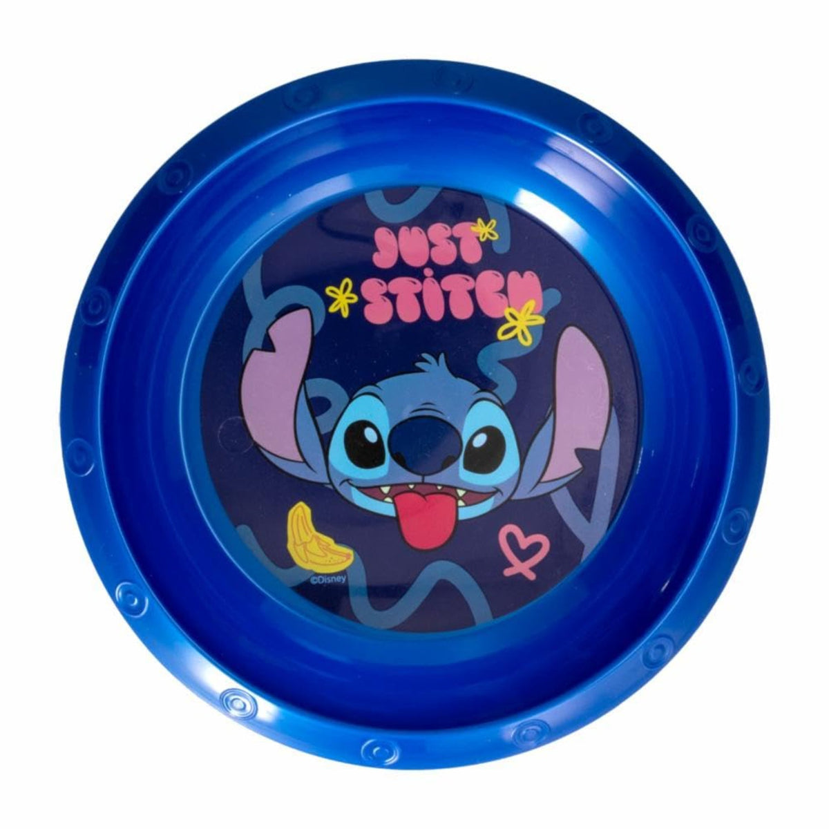 Disney Stitch Kids Licensed Reusable Plastic Snack Bowl 350ml