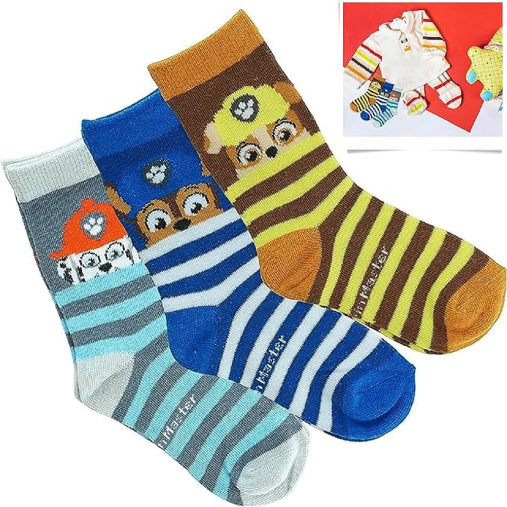 Paw Patrol Socks 3 Pairs