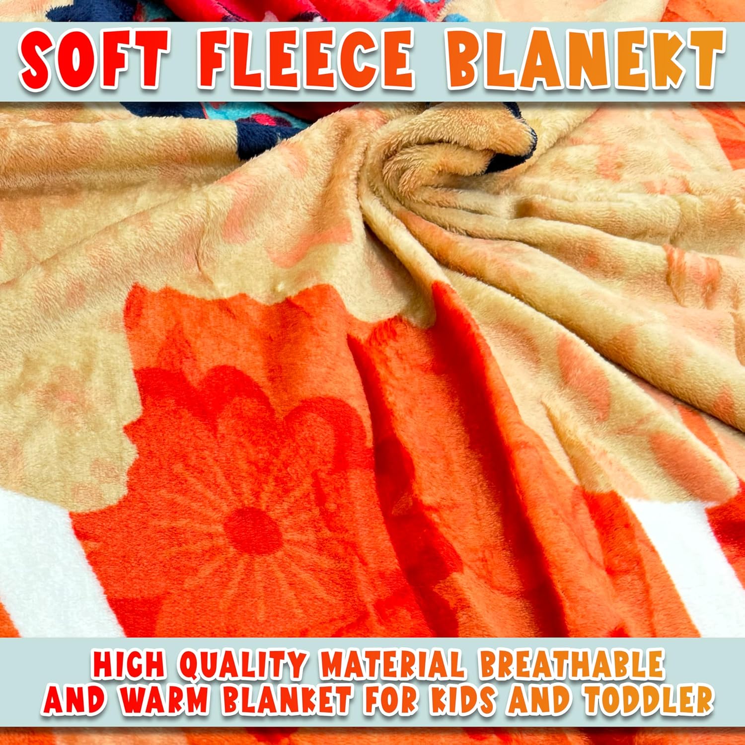 Fleece Throw Blanket 150x100cm