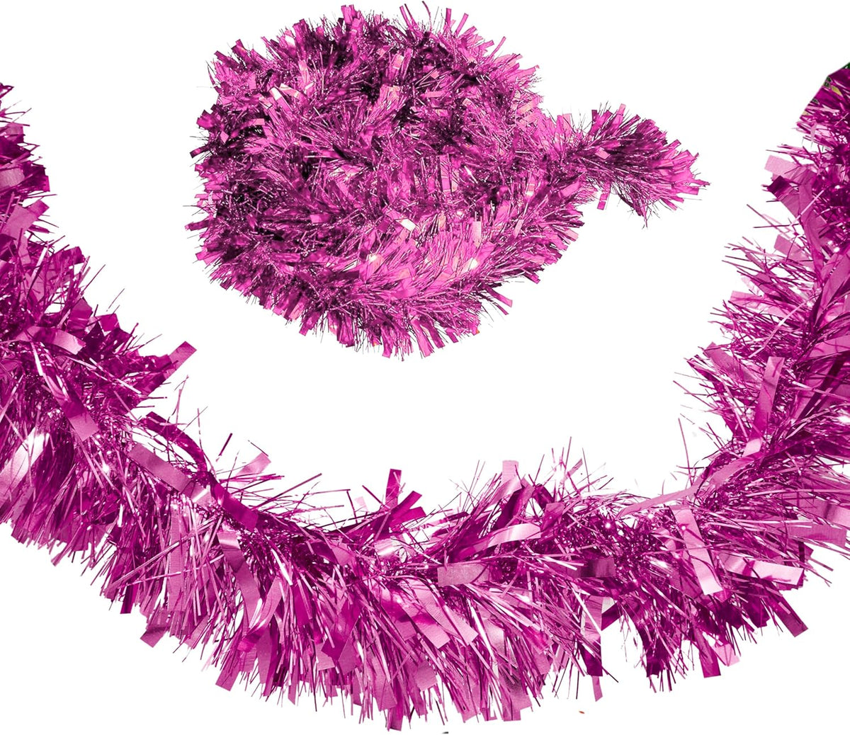 Chunky Tinsel Garland 2m - Christmas Tree Decoration