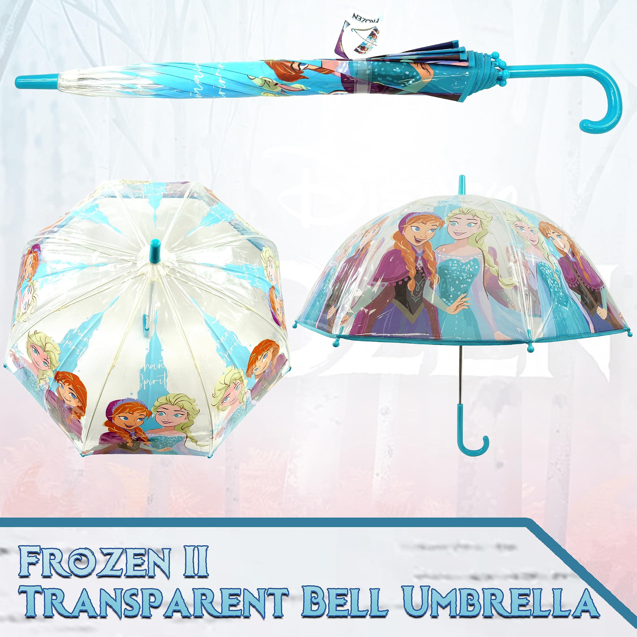 TRANSPARENT BELL UMBRELLA