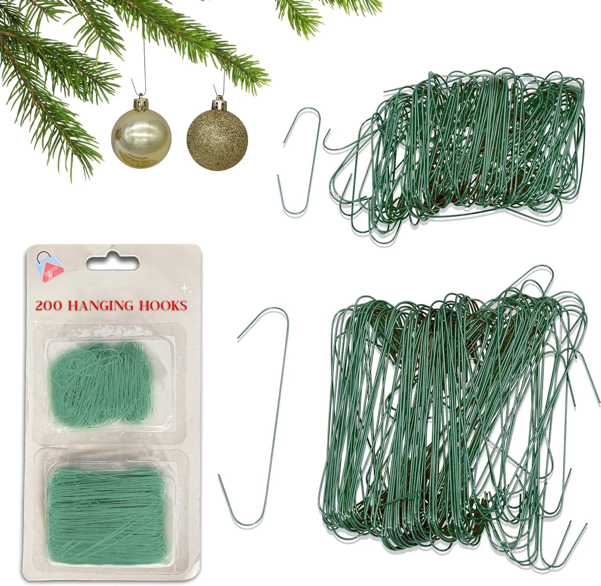 200x Hooks for Christmas - Multiple Designs