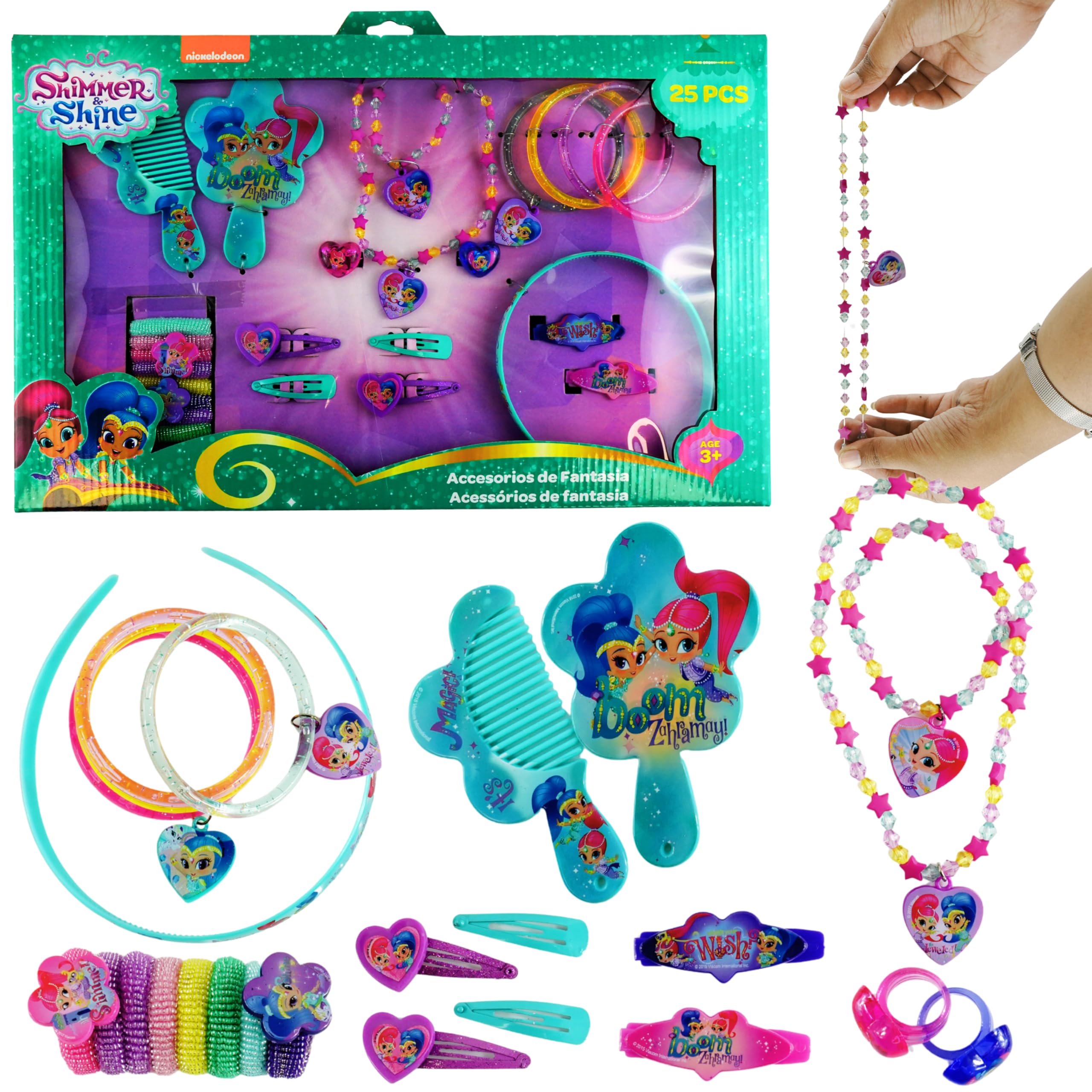 Disney Girls Hair Accessories Set