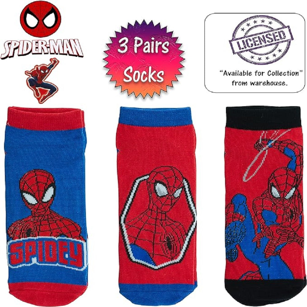 Spider-Man Socks 3 Pairs
