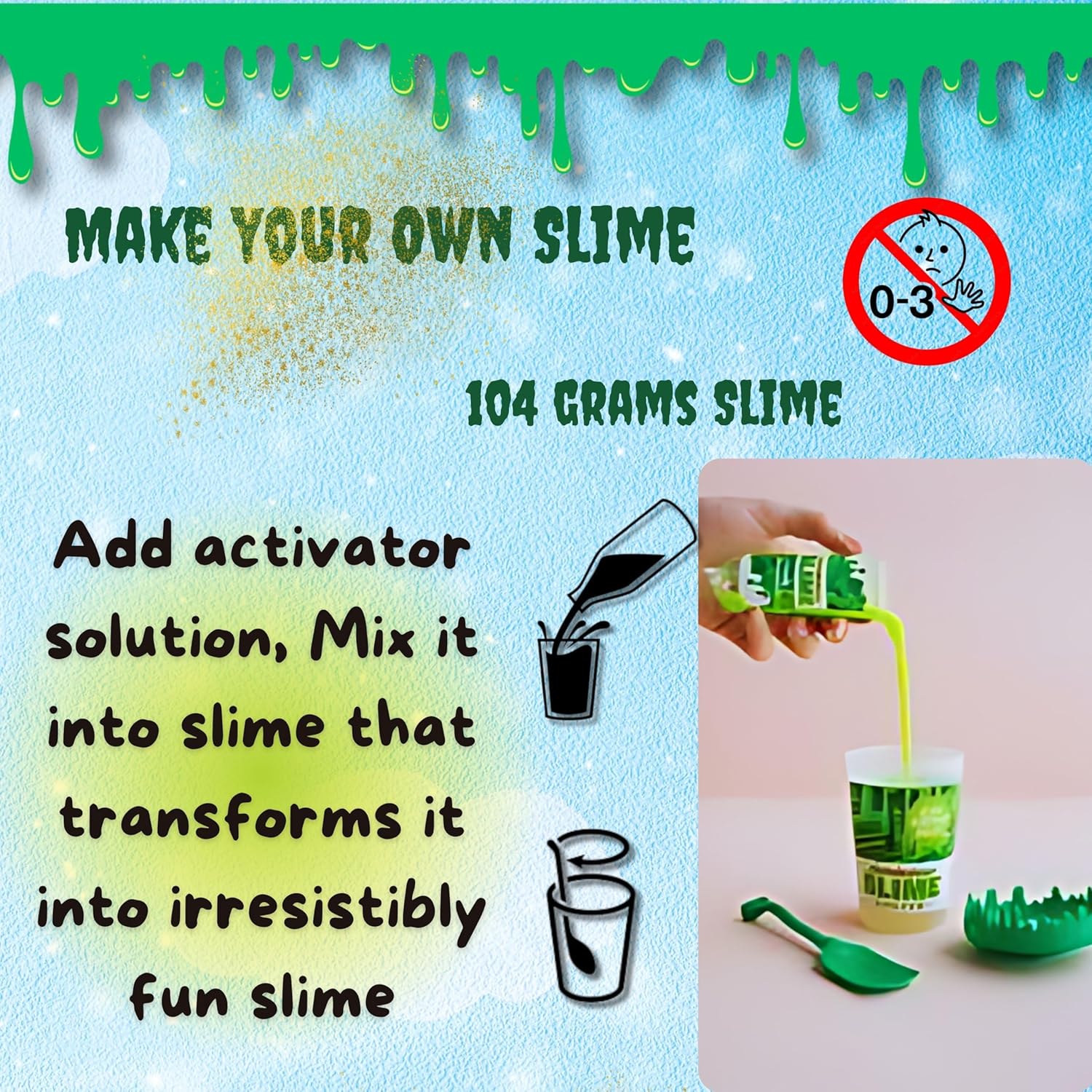 Bouncing Putty Non-Sticky Slime 104g