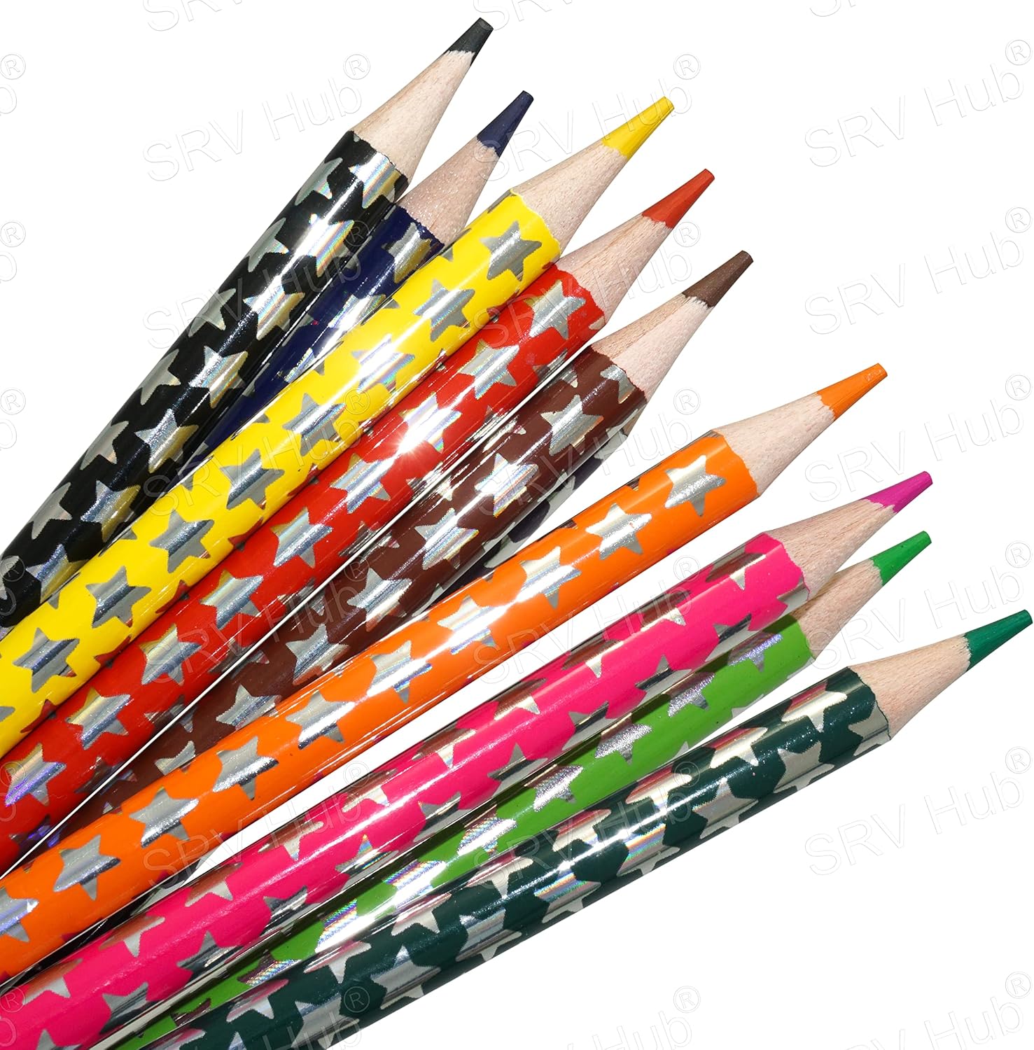 14Pcs Colouring Pencil Set - Assorted