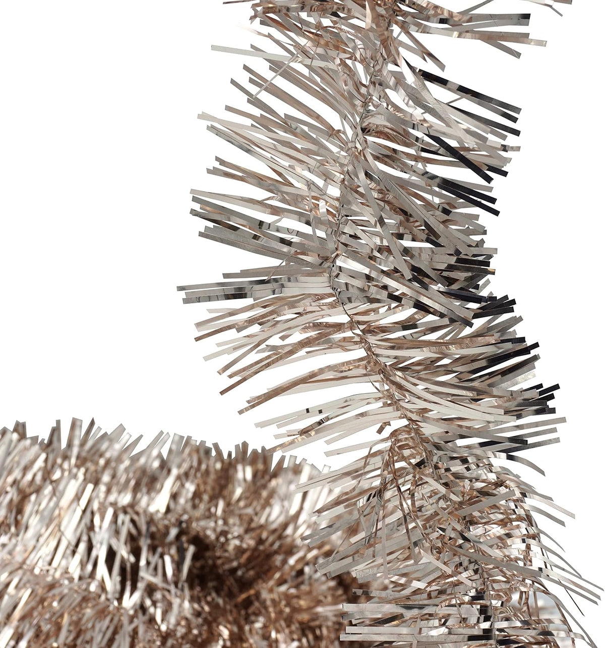 Rosegold Christmas Tinsel Garland 5m (16ft)