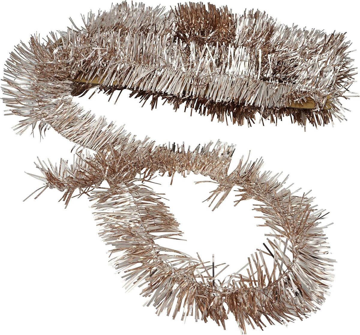 Rosegold Christmas Tinsel Garland 5m (16ft)