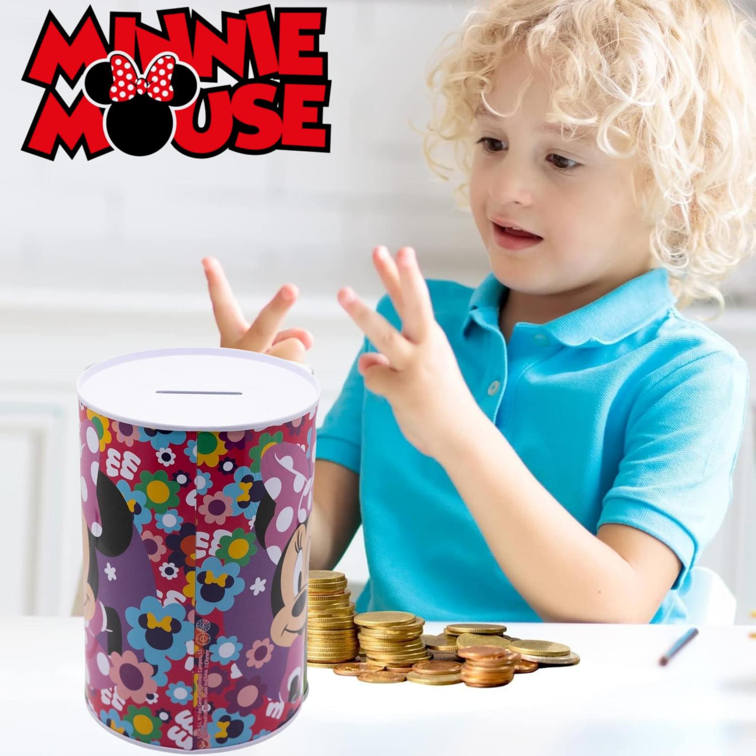 Assorted Character Metallic Money Box for Kids – Coin Savings Bank