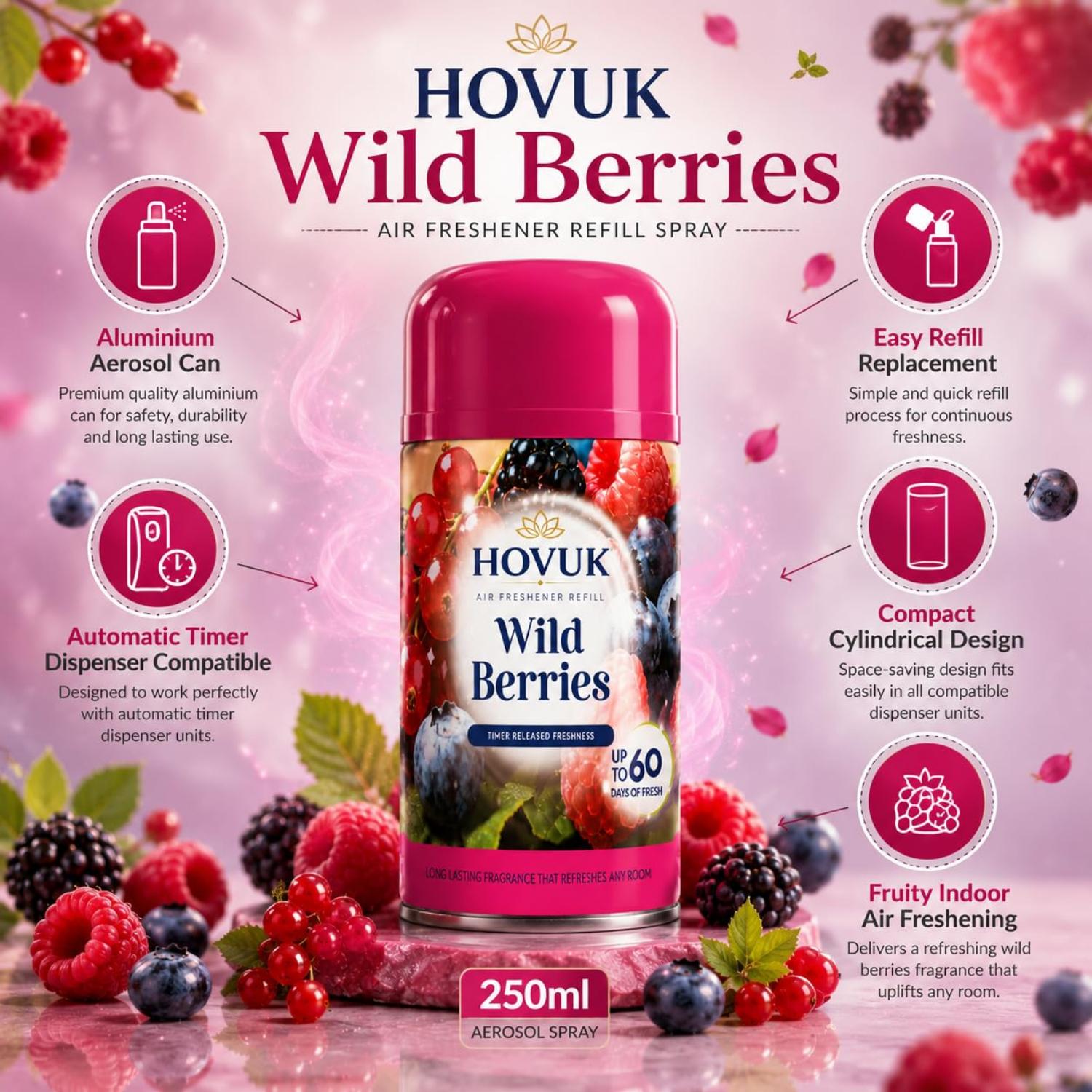 Automatic Air Freshener Refills - 250ml