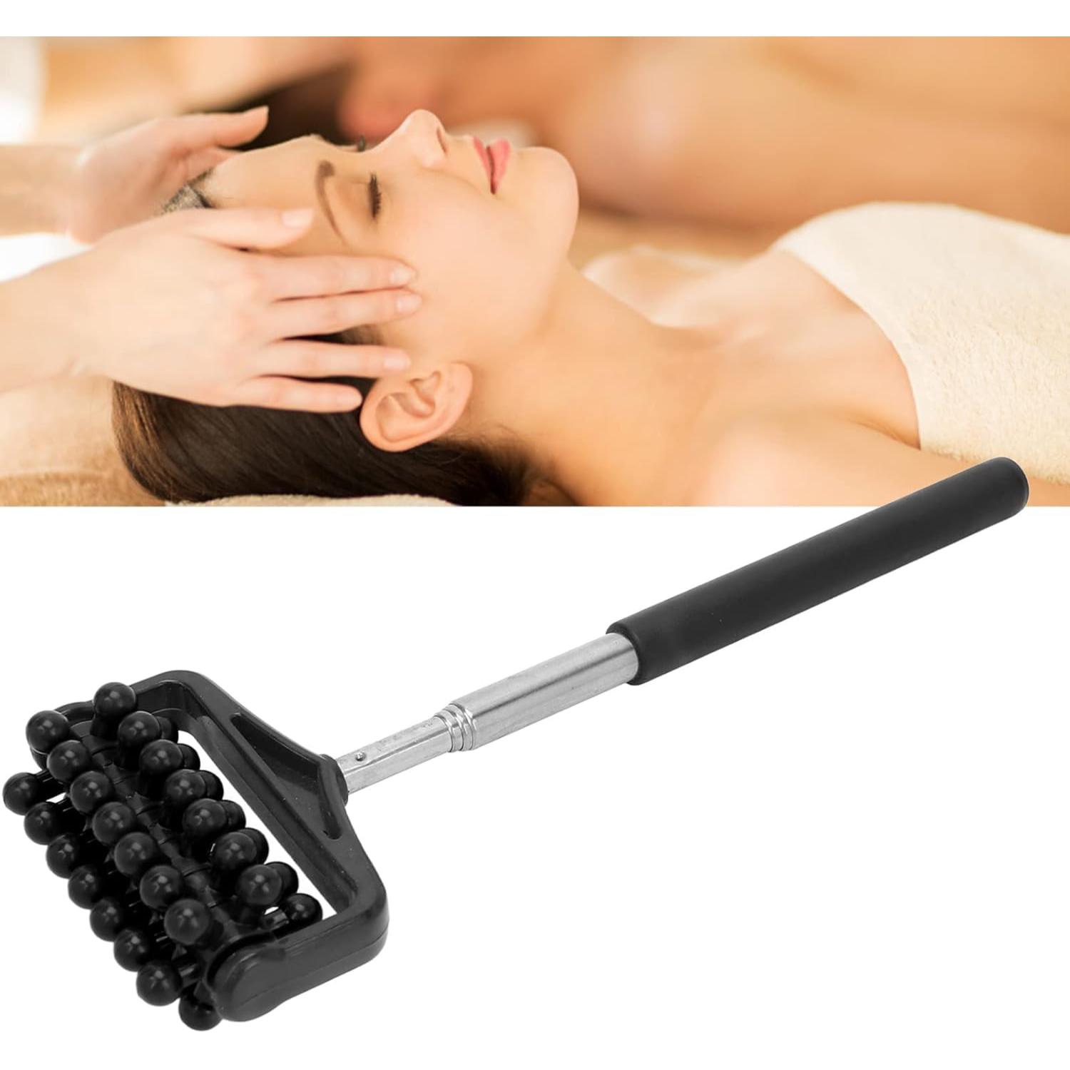 Telescopic Back Massager Stick Muscle Roller & Scratcher