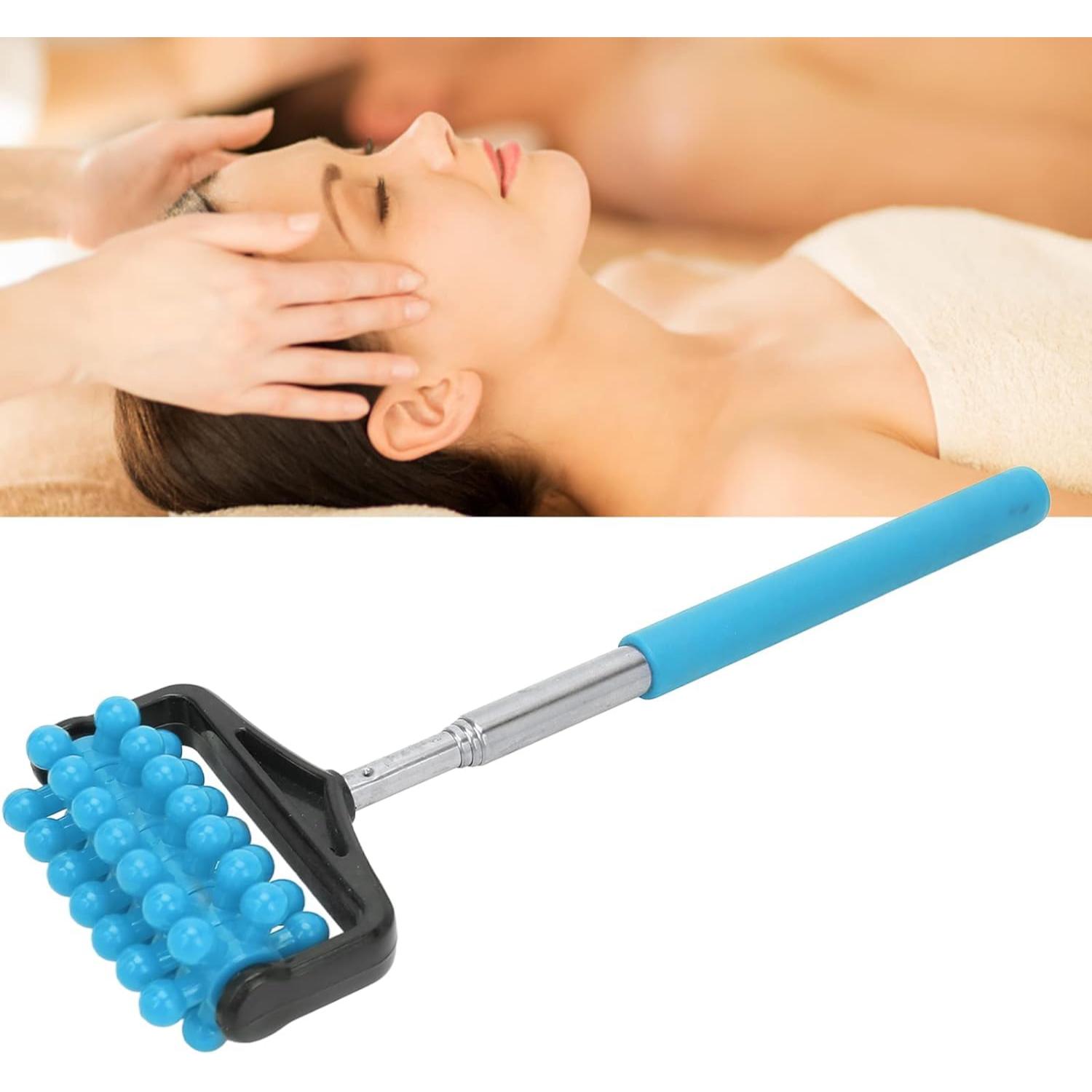 Telescopic Back Massager Stick Muscle Roller & Scratcher