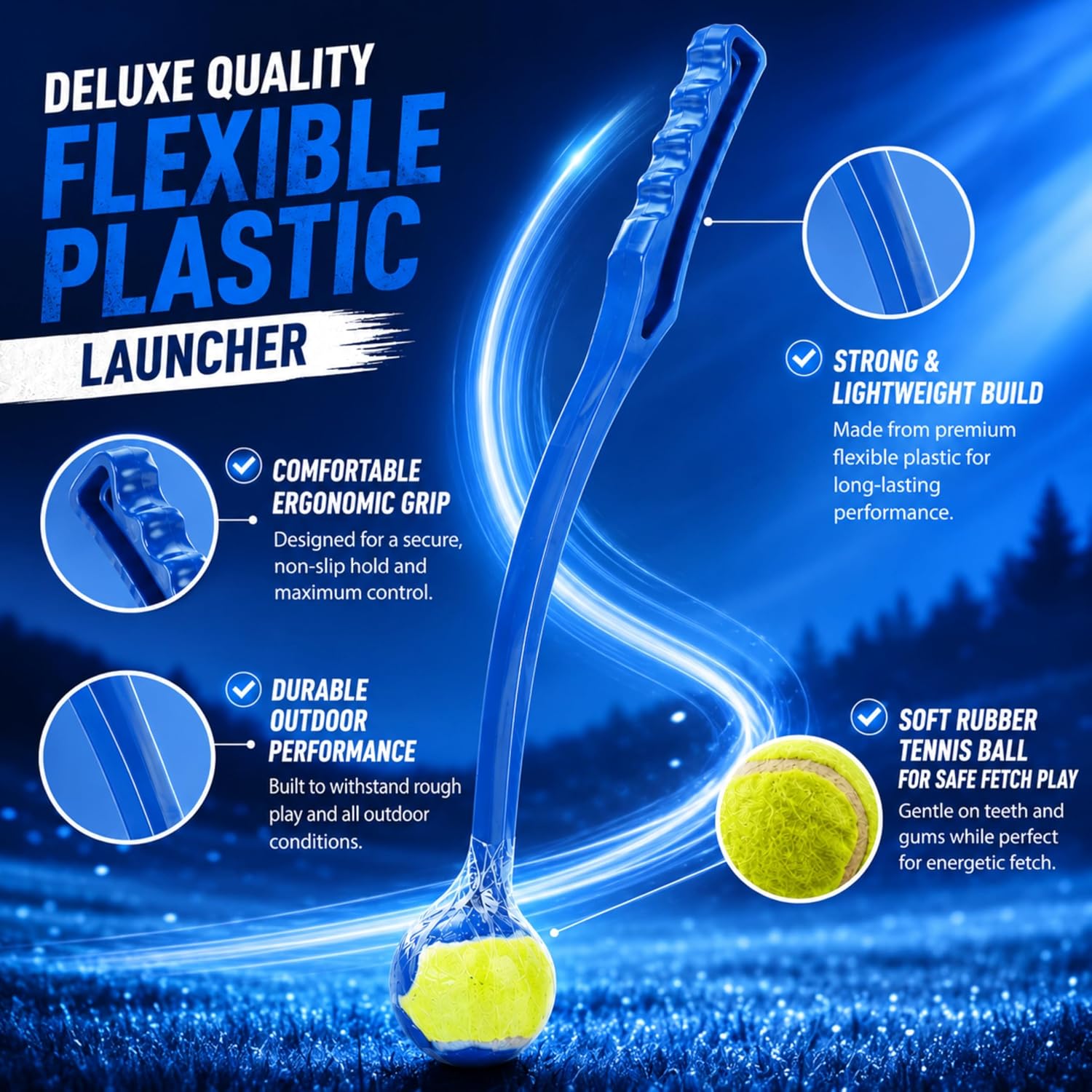 50cm Dog Ball Launcher Thrower Ball