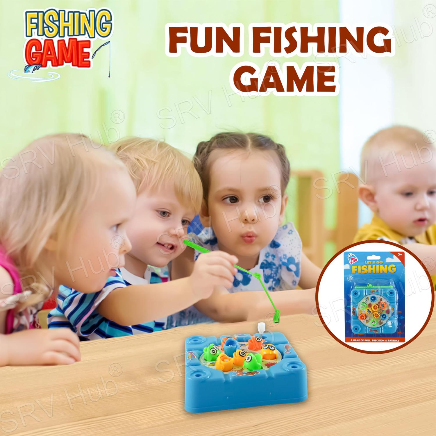 10cm Plastic Let's Go Fishing Game