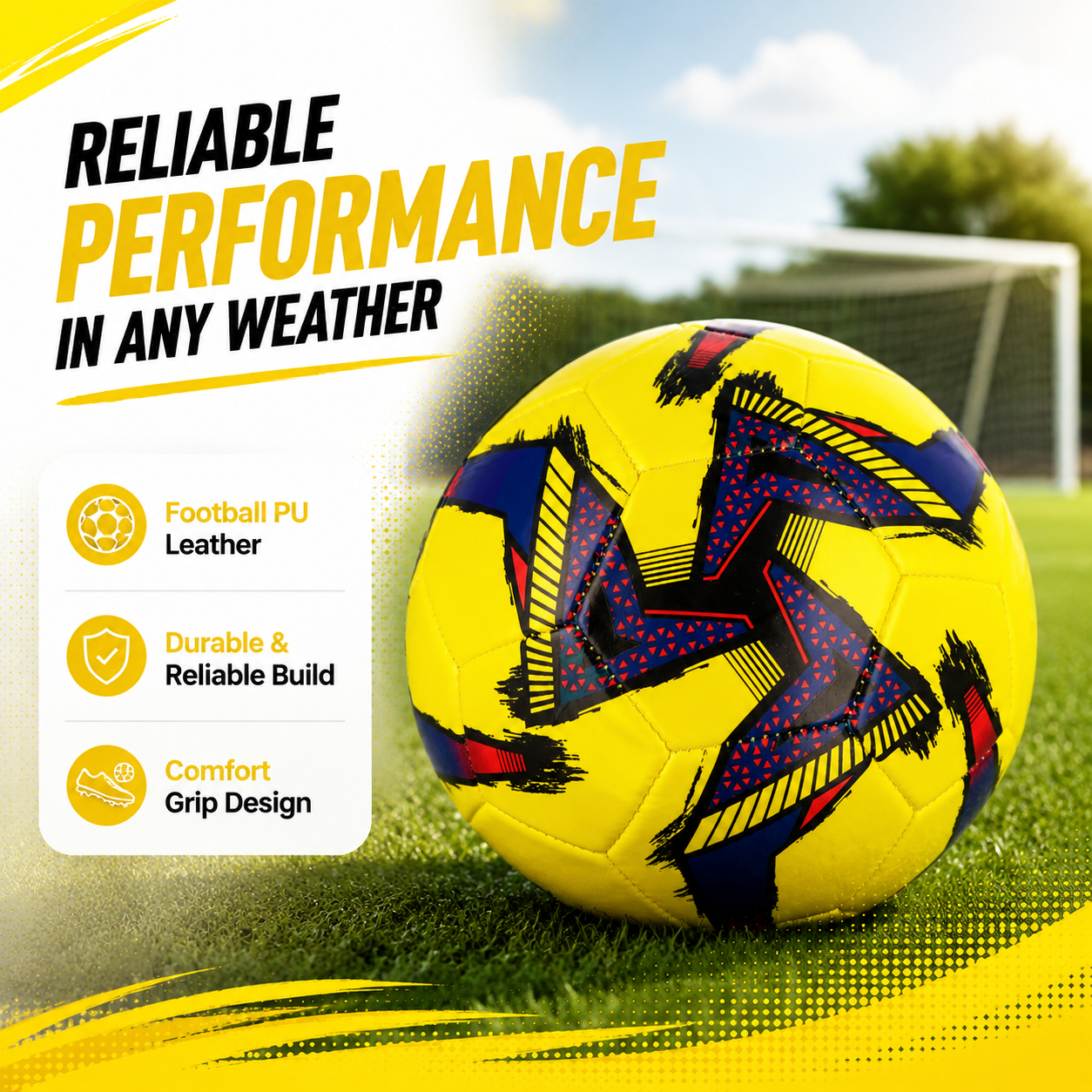 32-Panel Inflatable Football Size 5