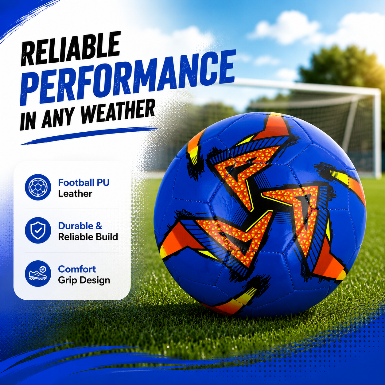 32-Panel Inflatable Football Size 5