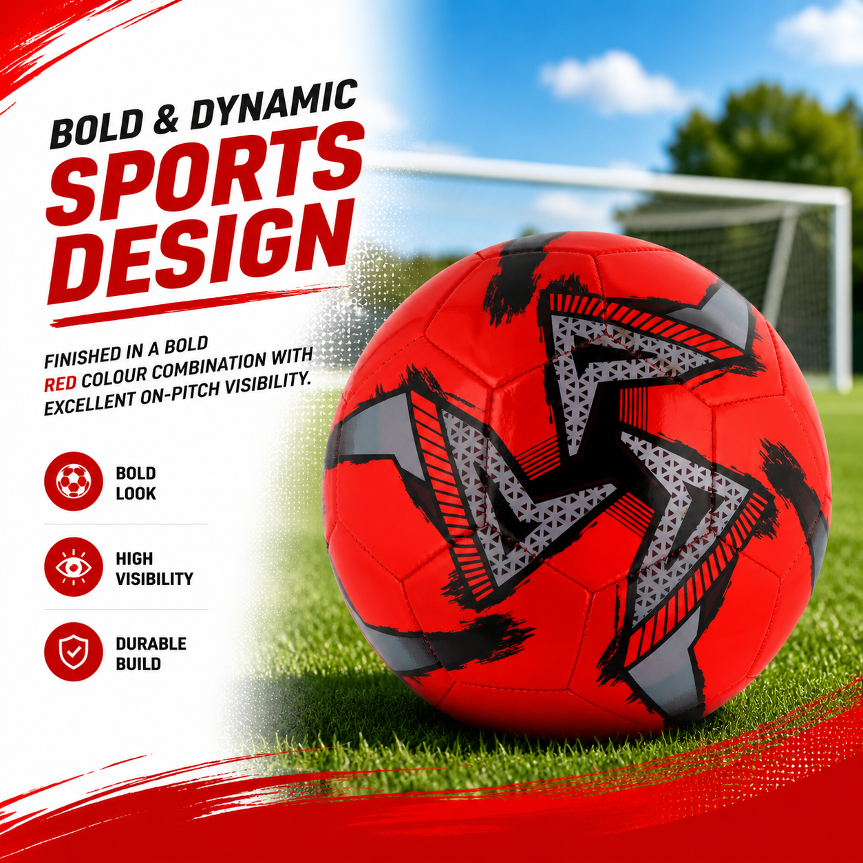 32-Panel Inflatable Football Size 5
