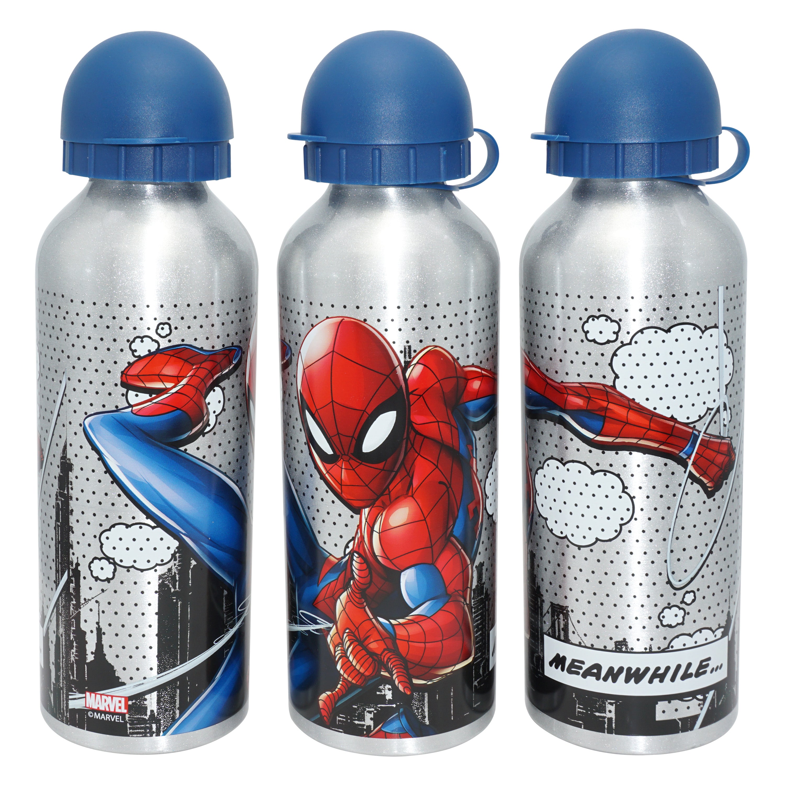 Spiderman Aluminium Water Bottle 500ml