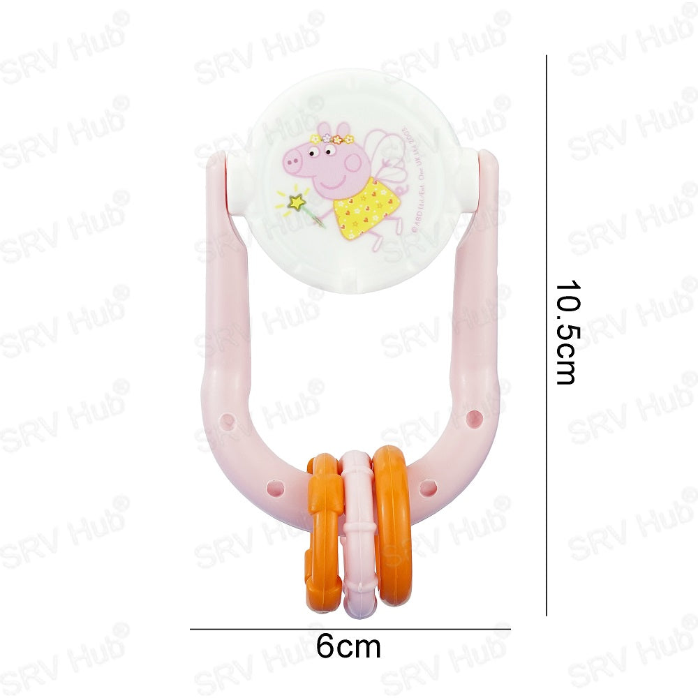 Peppa Pig Baby Rattle Teethers - Pink